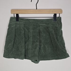 Forever 21 Olive Green Corduroy Skort